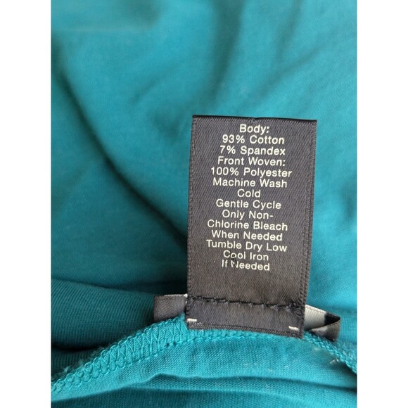 Ann Taylor teal  Sleeveless Ruffle flutter Tank Top Size M EUC - Picture 5 of 6